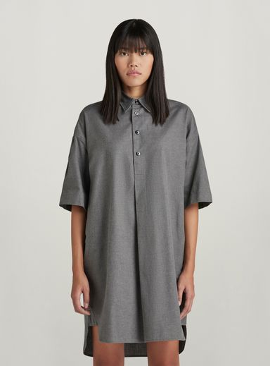 Shirt Dress Short Sleeve